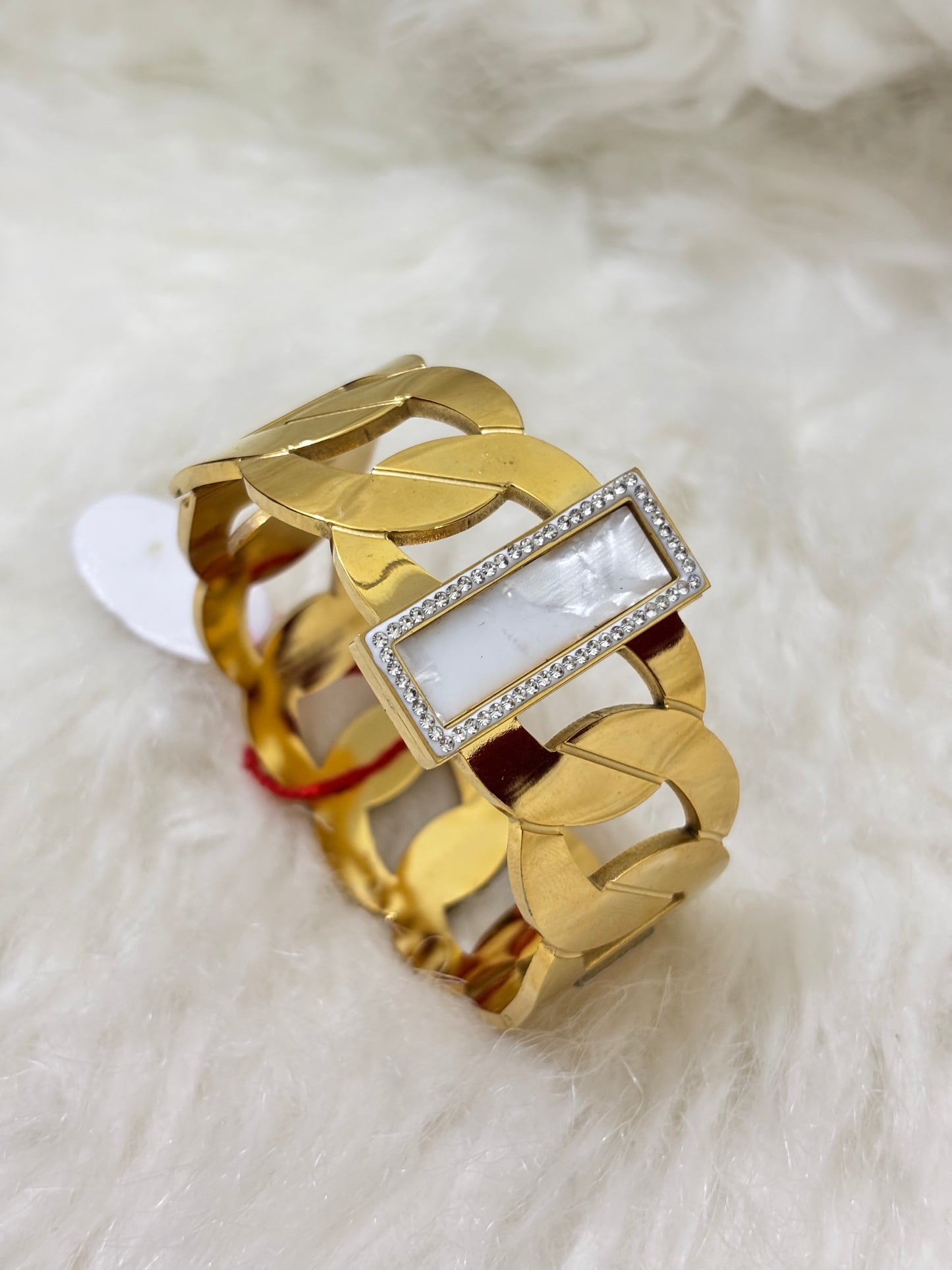 Anti-tarnish Chain Diamond Bracelet