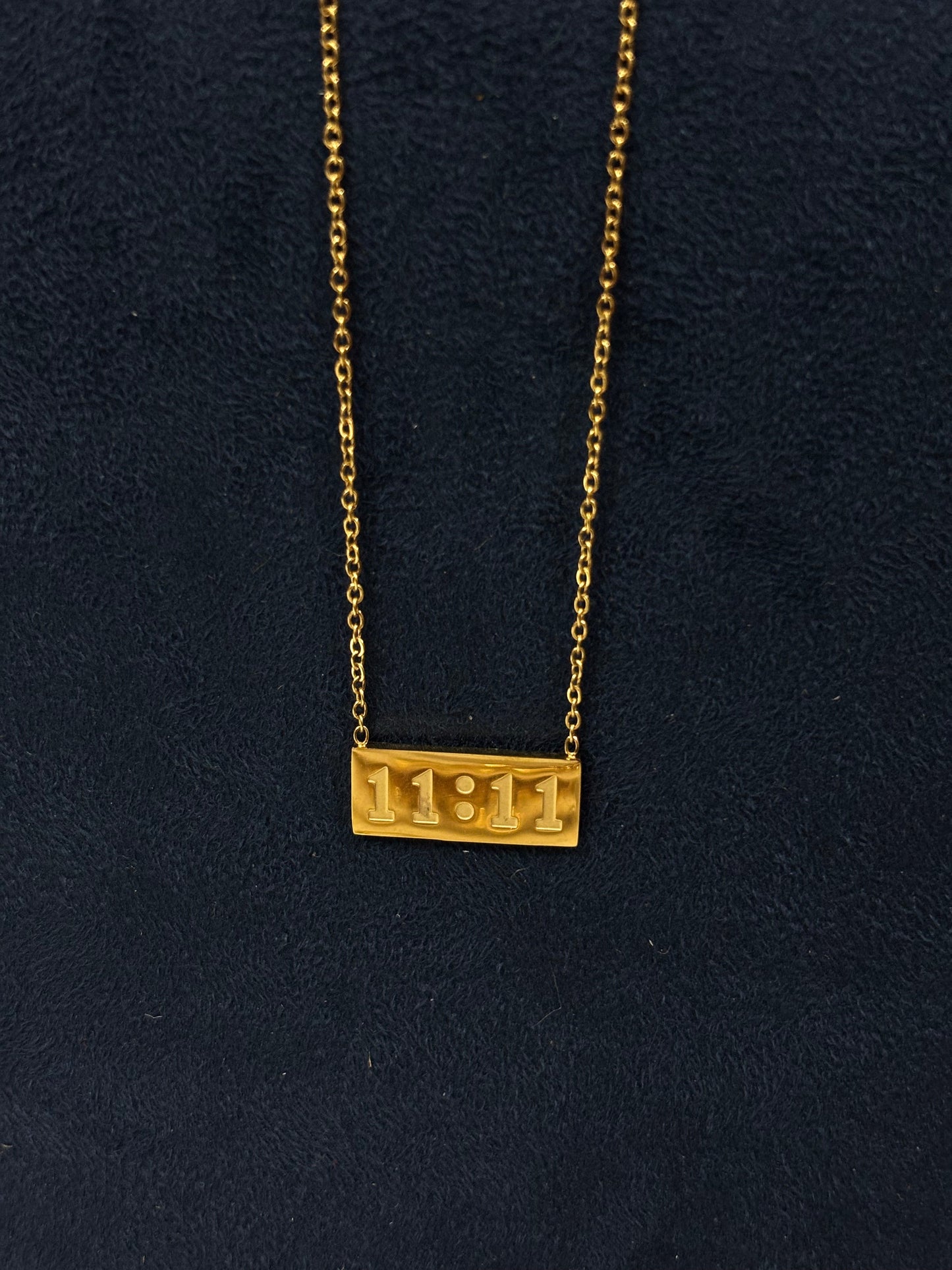 Anti tarnish Necklace | 11:11 Pendant