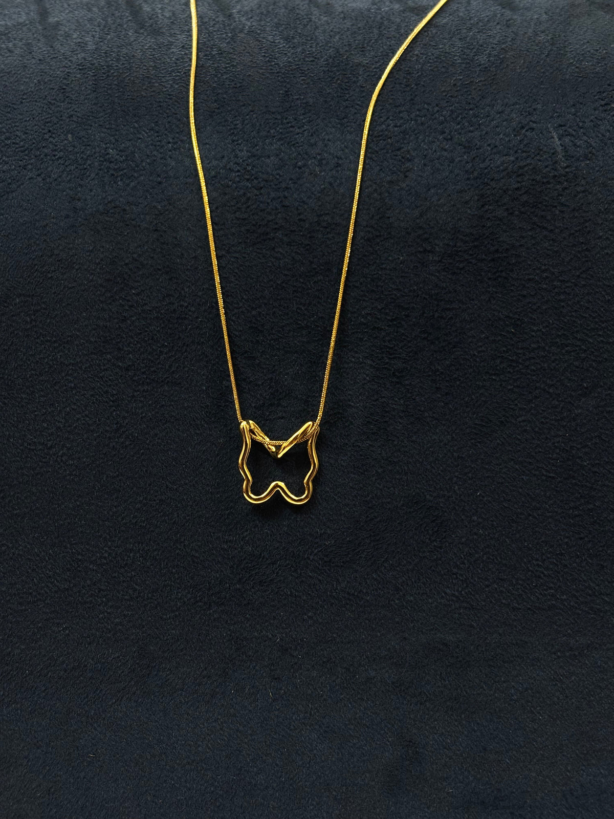 Anti tarnish Necklace | Butterfly Pendant