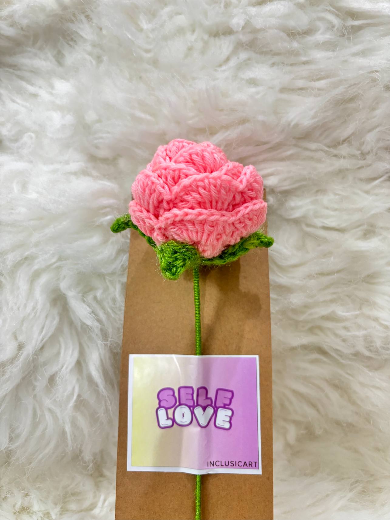 Crochet Rose | Baby Pink