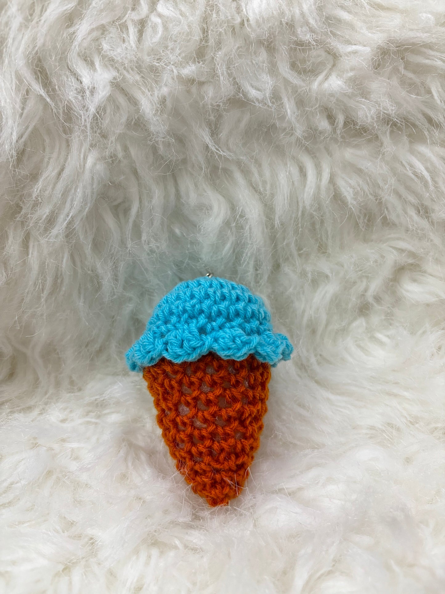 Crochet Keychain Softy| Blue