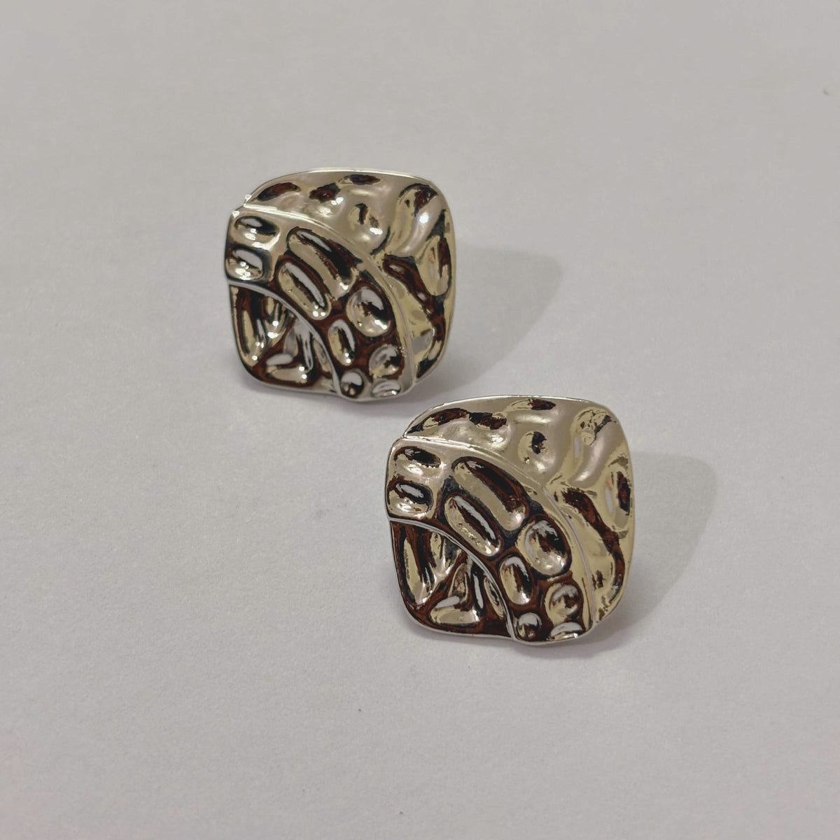 Chrome Flow Anti-tarnish Earrings