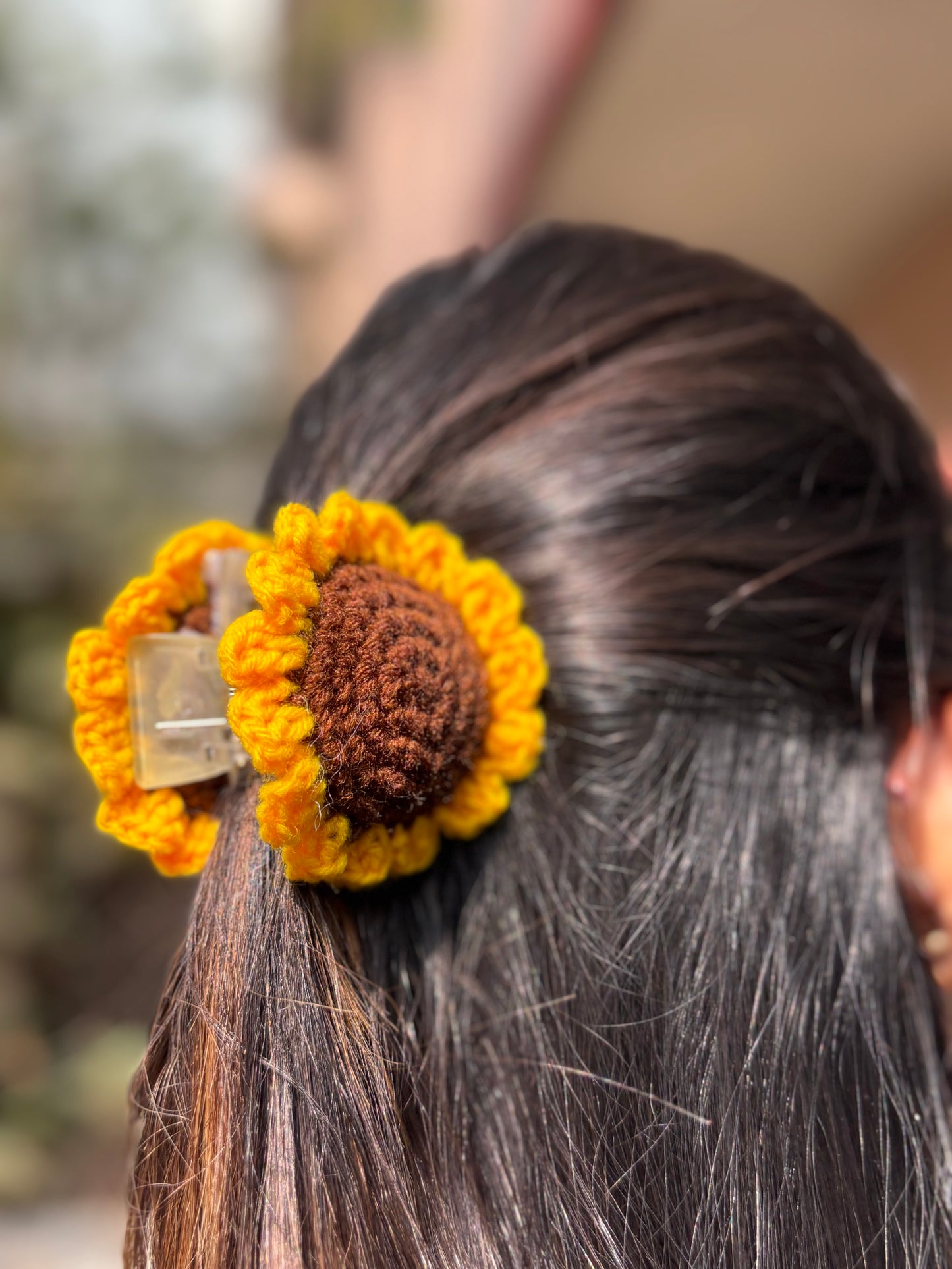 Crochet Clutcher | Sunflower