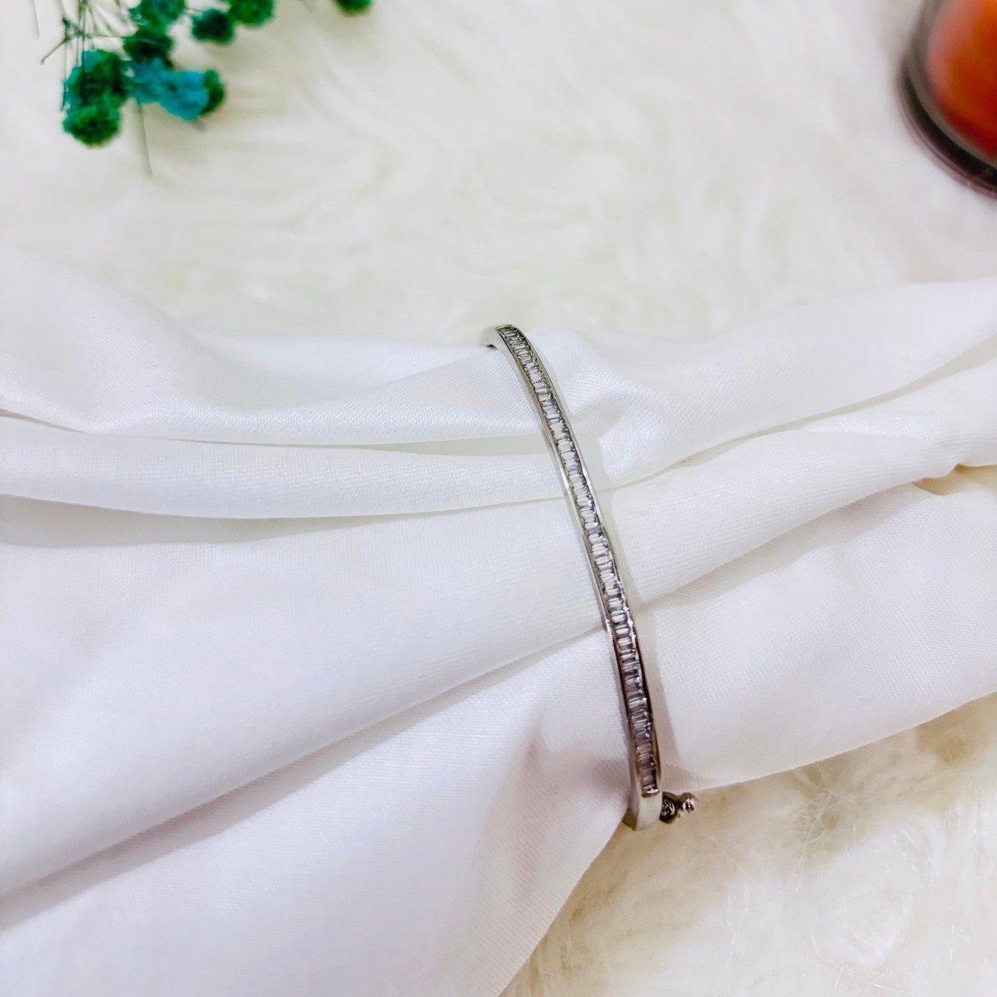 Stainless Steel Silver AD Bracelet