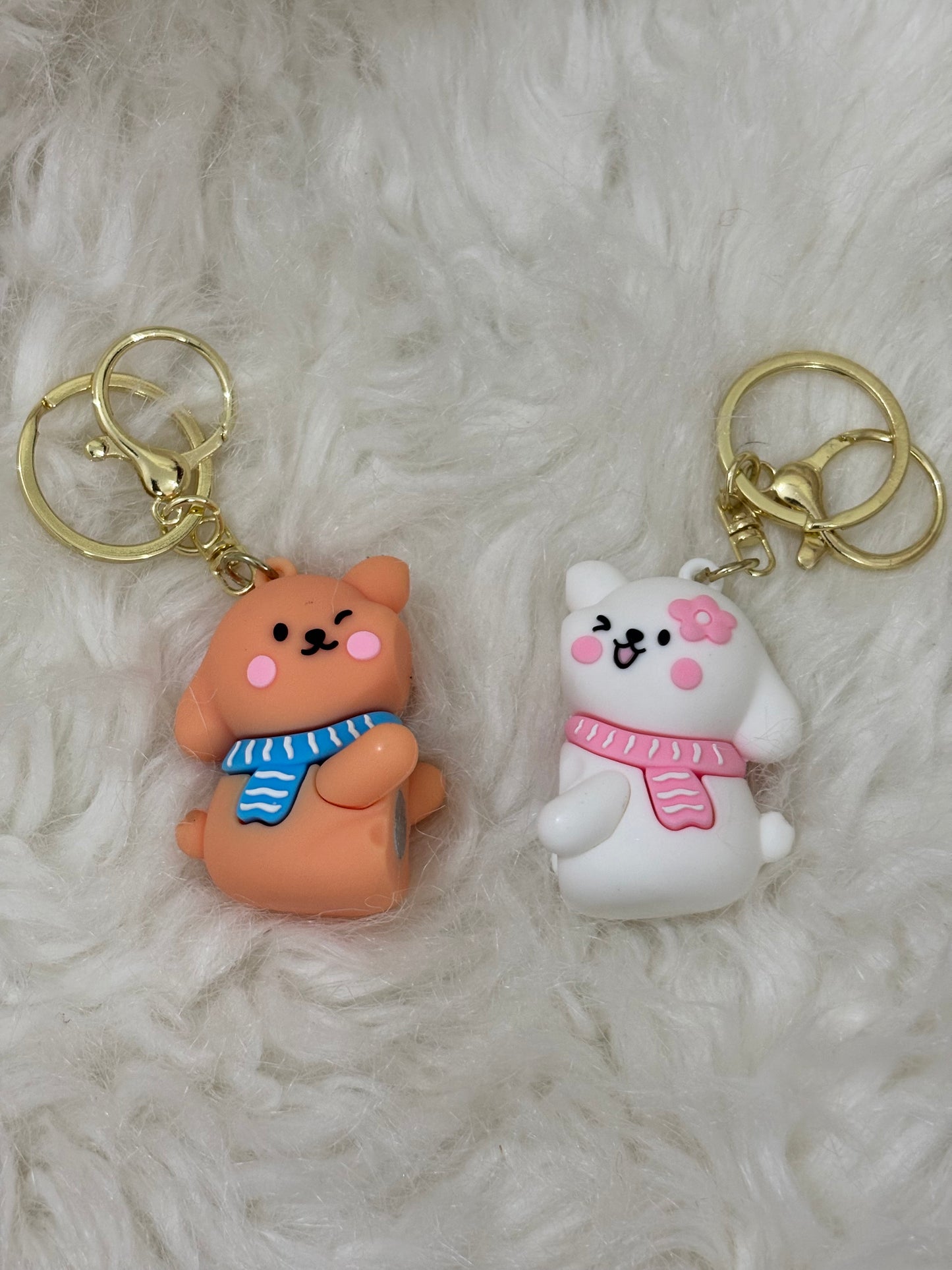 Keychain | Magnetic Love Couple Teddy