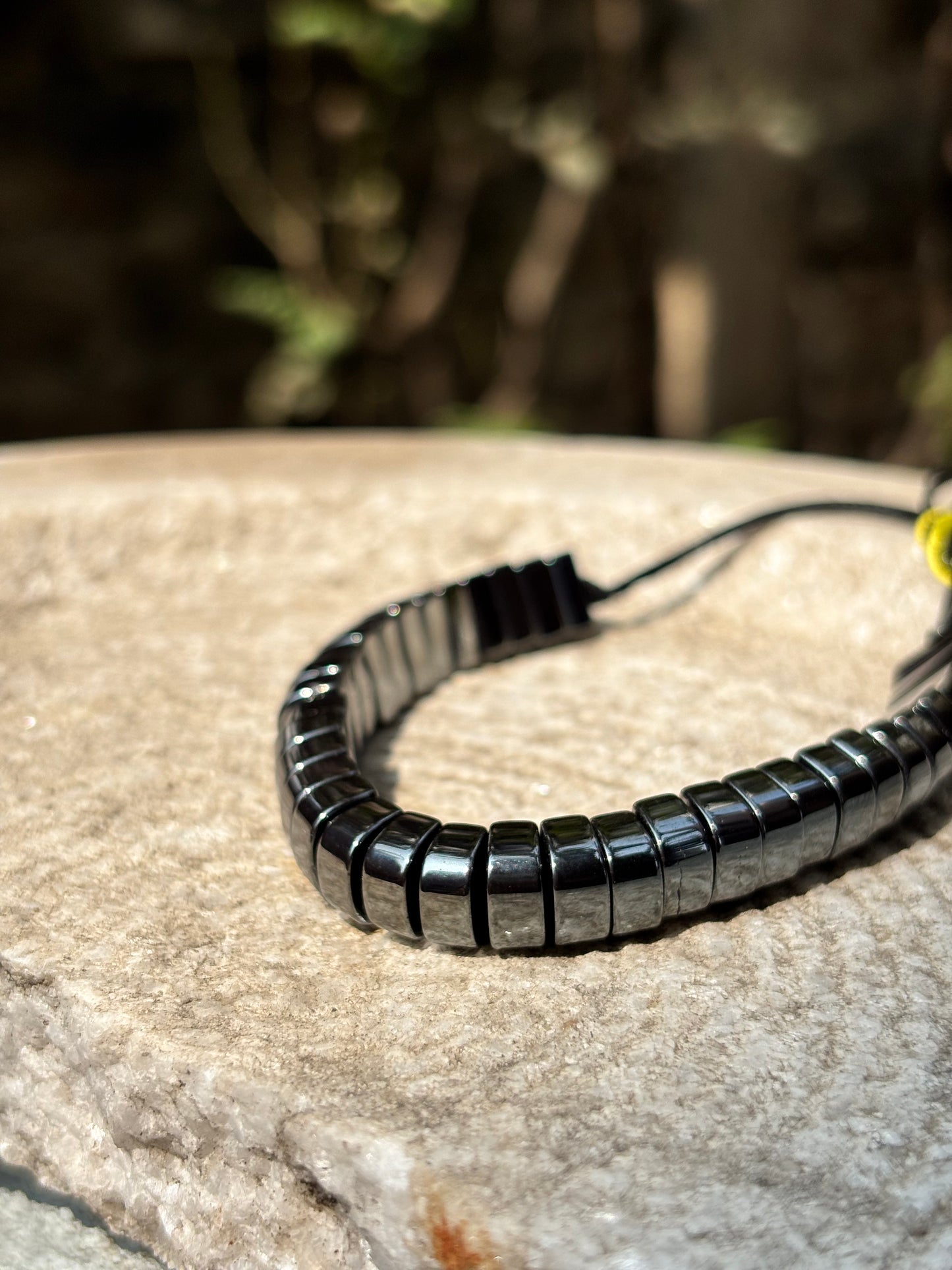 Mens Band Bracelet | Adjustable Metallic Drum Chain