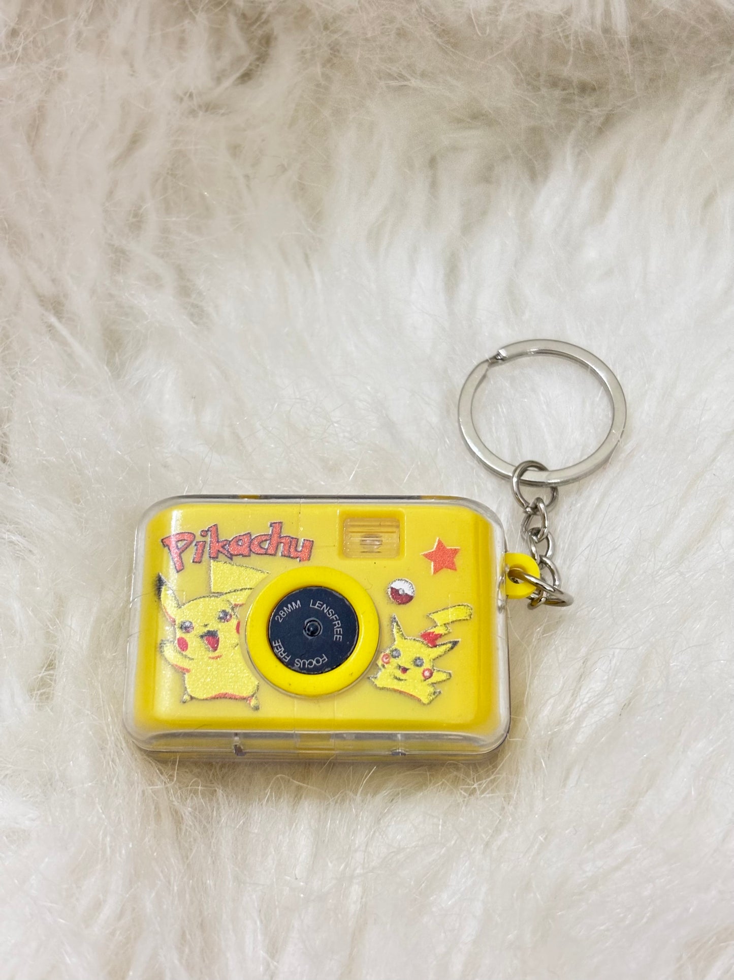 Keychain | Mini Yellow Light Sound Camera
