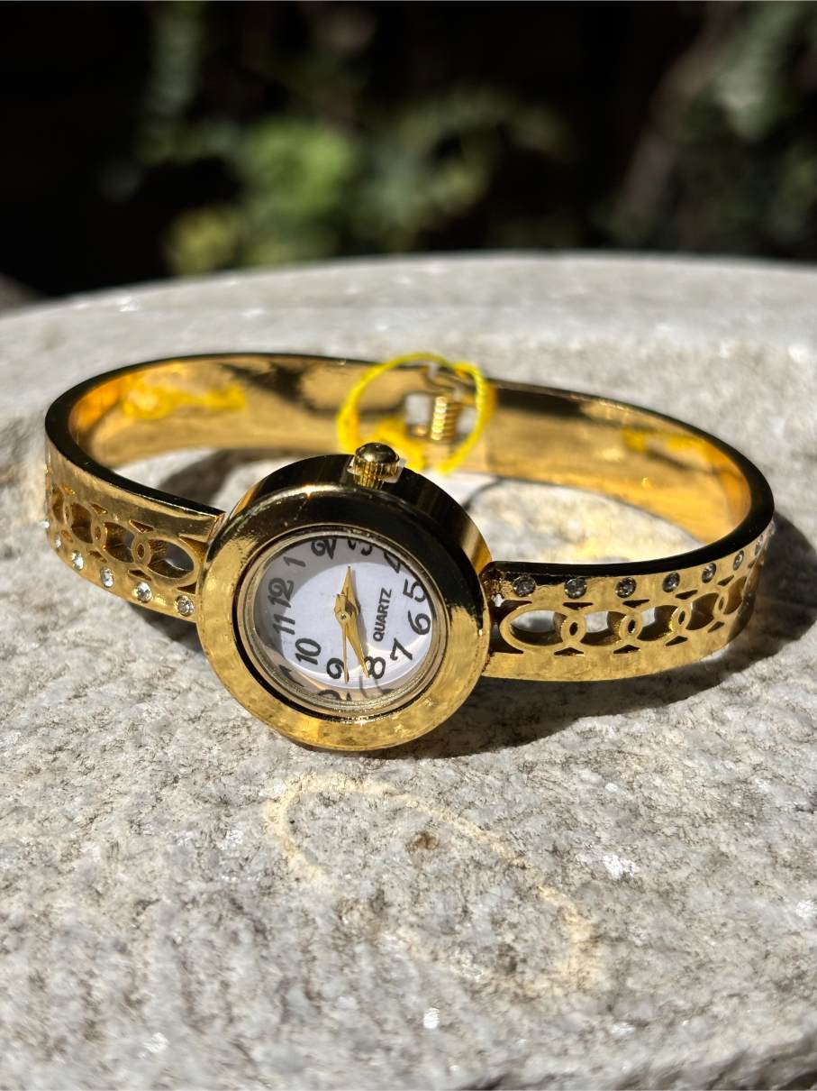 Anti Tarnish Wrist Watch | Mini Diamond Work