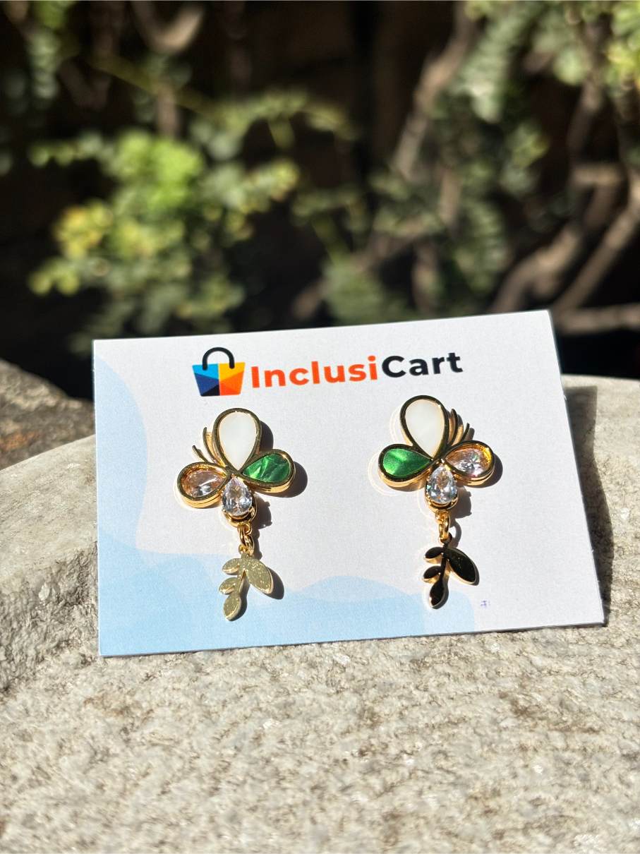 Anti tarnish Earrings | Moonlight Studs