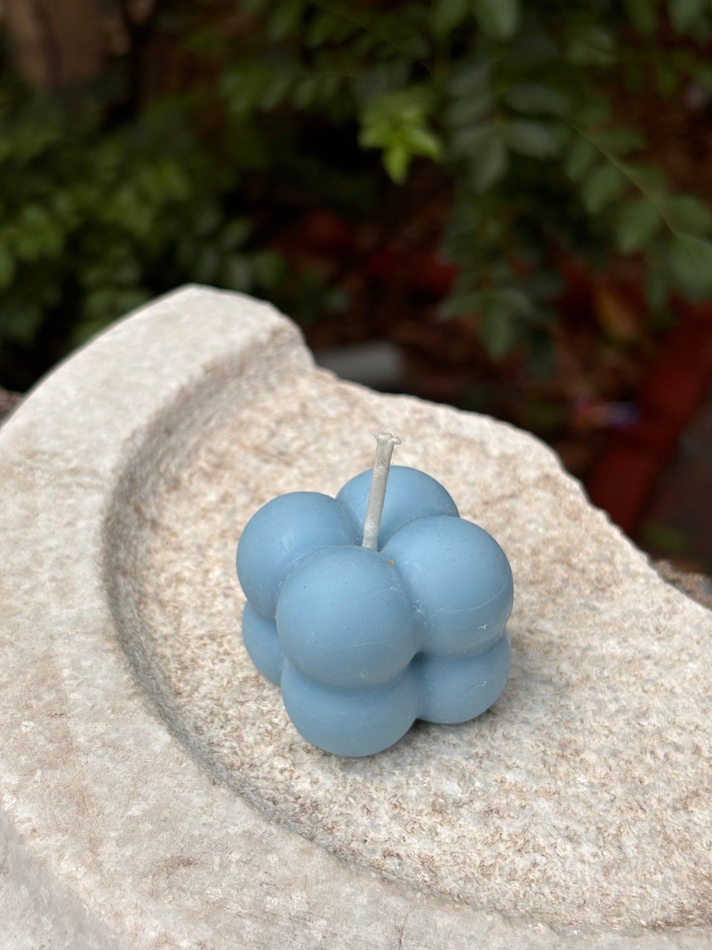 Ocean Blue Bubble Scented Candle Small