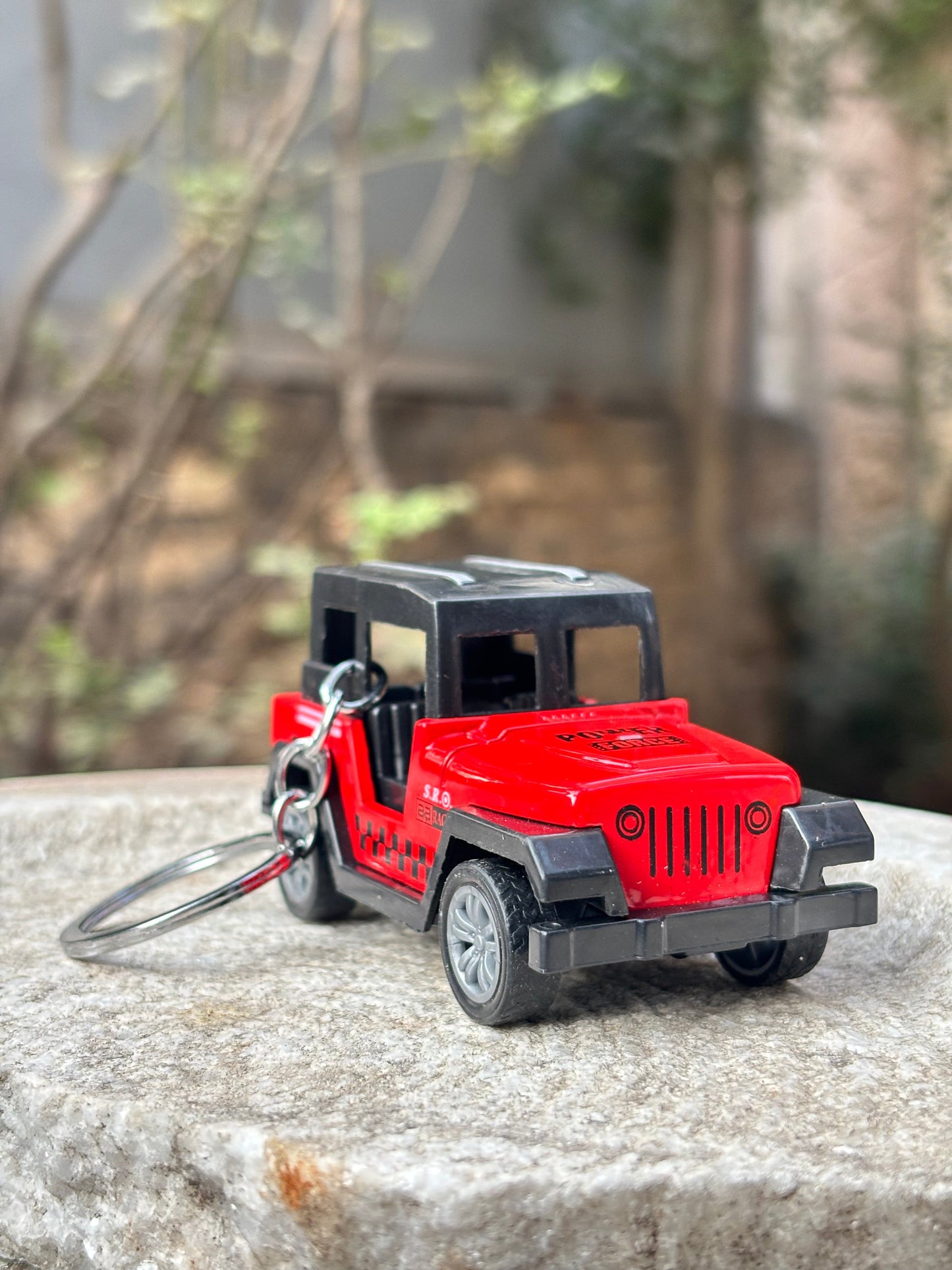 Keychain | Red Jeep Keychain
