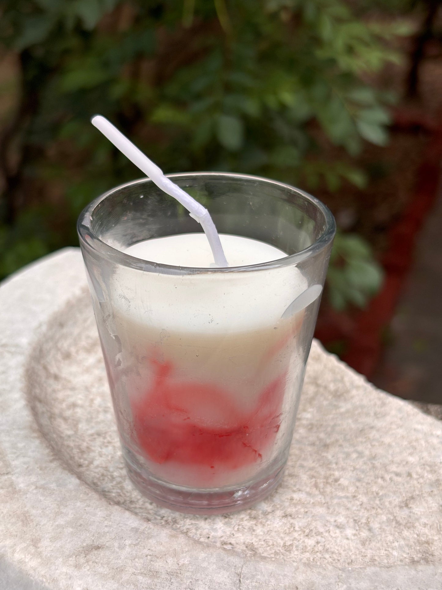 Rose Mist Marble Scented Candle