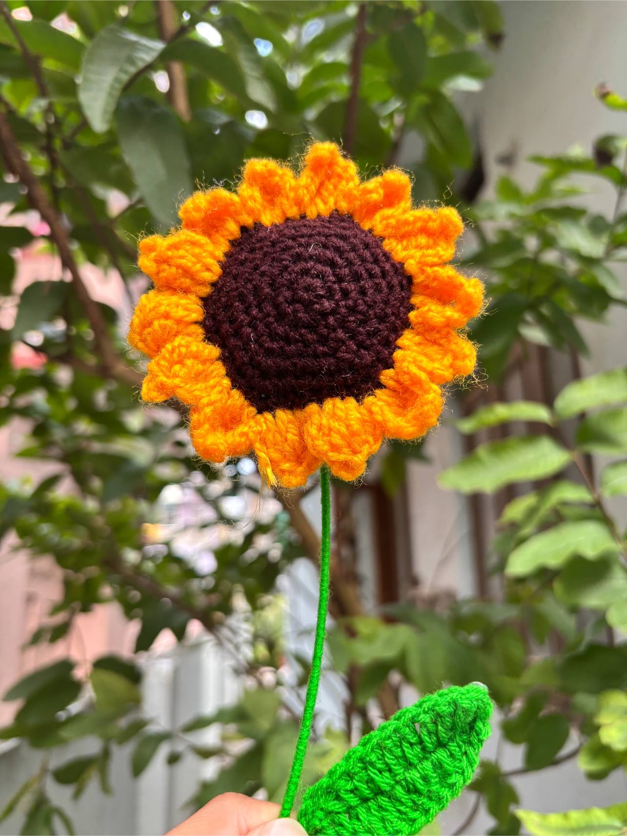Sunflower Crochet Flower