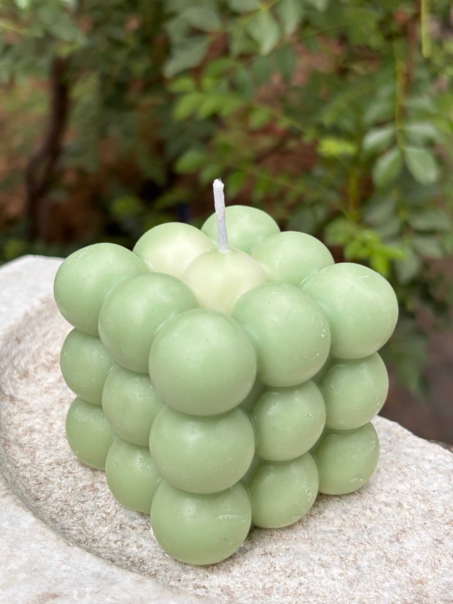 Tea Tree Bubble Candle Big