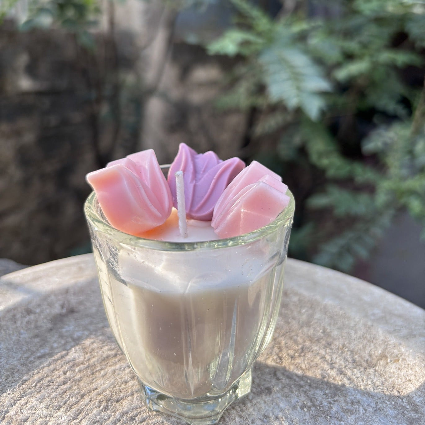 Tulip Bliss – Scented Glass Candle