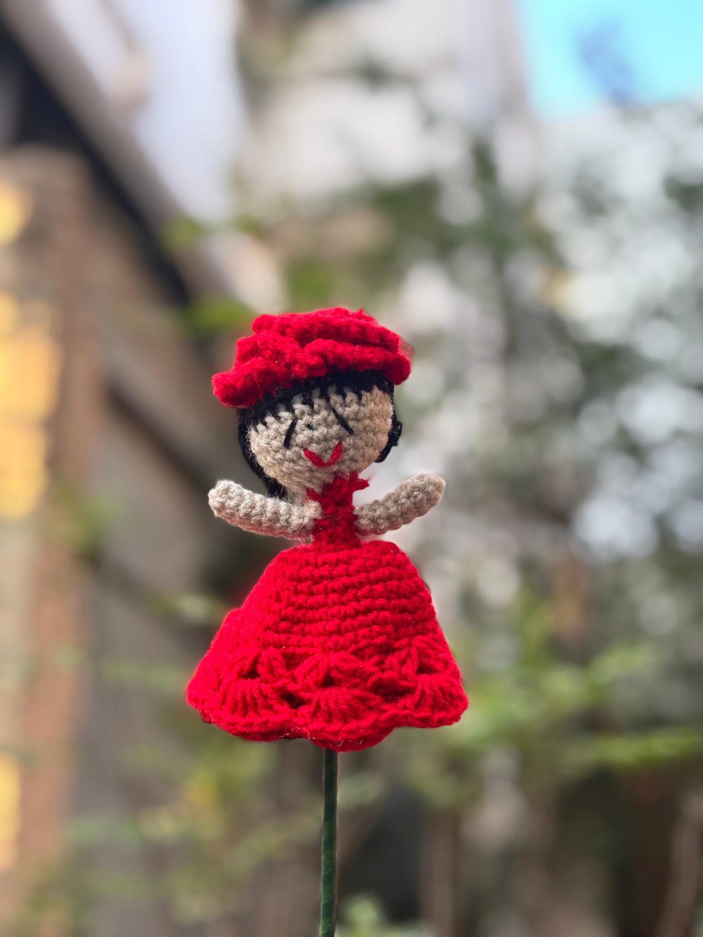 Crochet Toy | Convertible Rose Doll