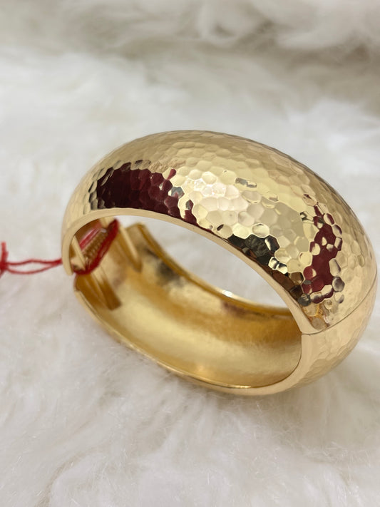 Anti-tarnish Broad mini cube design bracelet