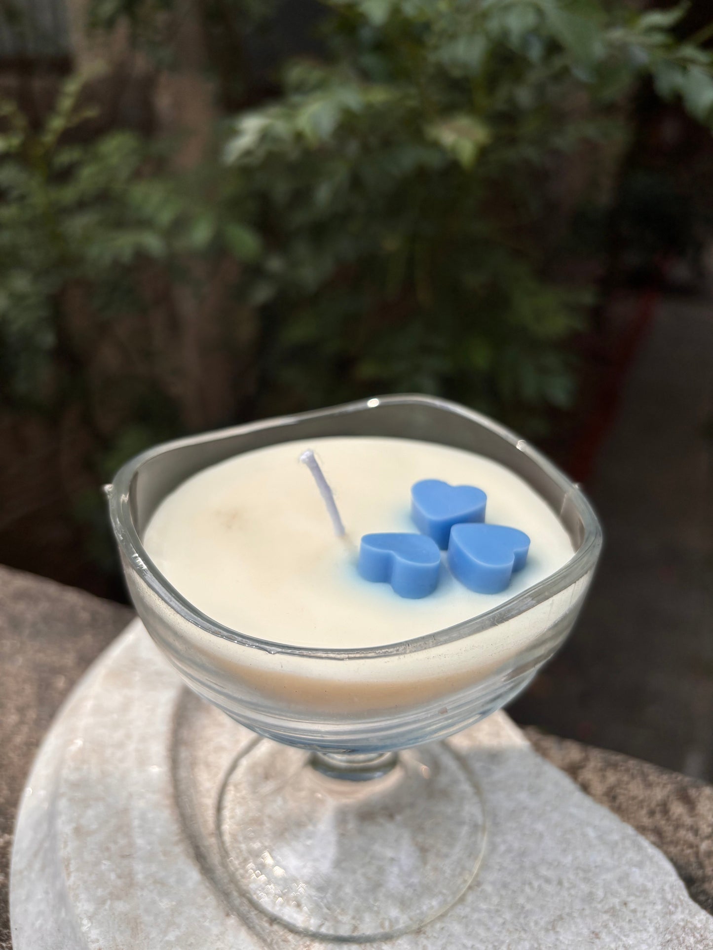 Blue Hearts Delight Scented Candle