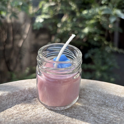 Blue Rose Lavender Scented Container Candle