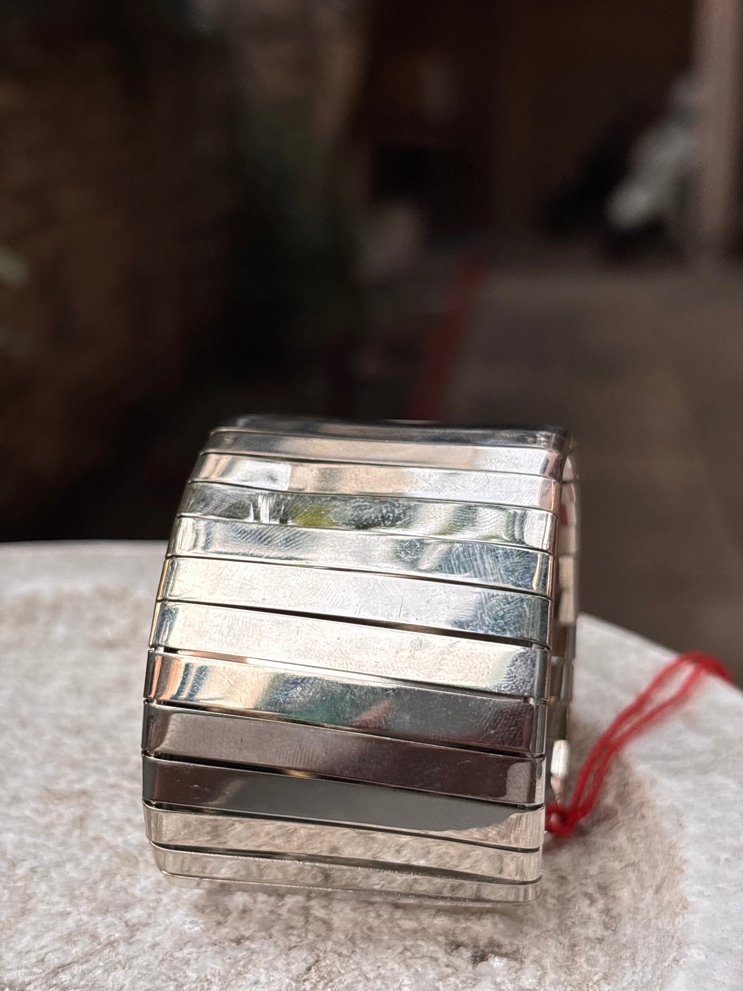 Bold Silver-Plated Anti-Tarnish Wide Cuff Bracelet
