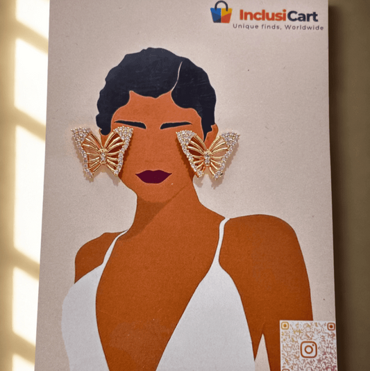 Butterfly Elegance Stud Earrings