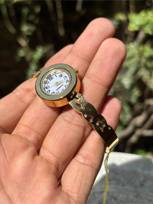 Anti tarnish Wrist Watch | Chain Pattern