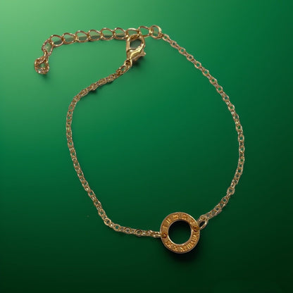 Circle Charm Bracelet