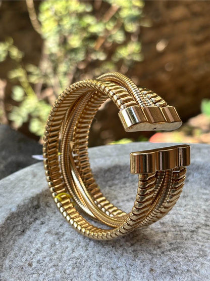 Coil Shape Anti Tarnish Bracelet