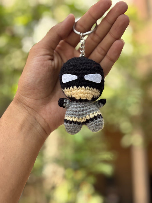 Crochet Marvel Keychain | Batman