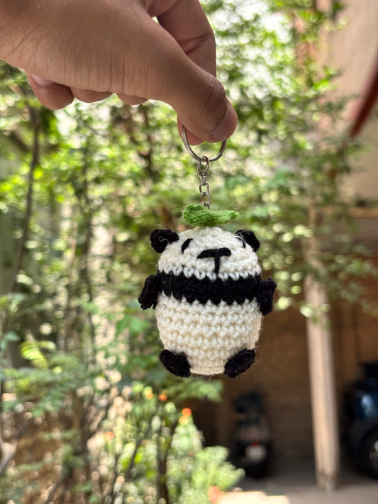 Crochet Keychain | Cute Panda