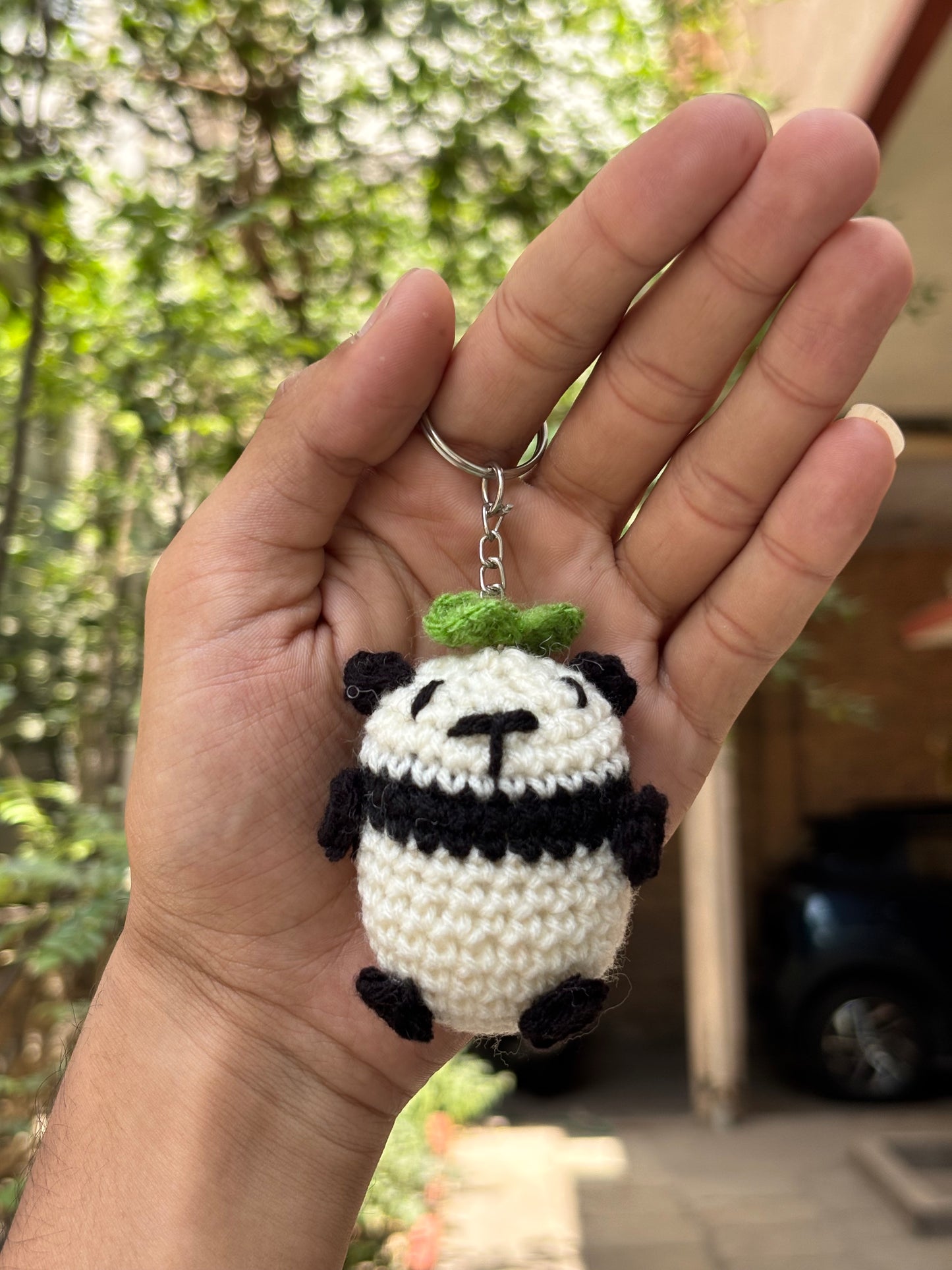 Crochet Keychain | Cute Panda