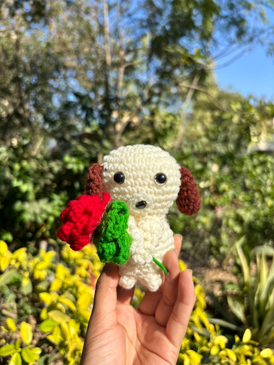 Valentine's Special | Crochet Love Pup