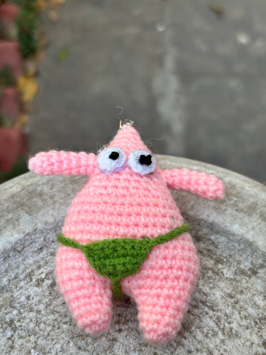 Crochet Keychain Petric Star
