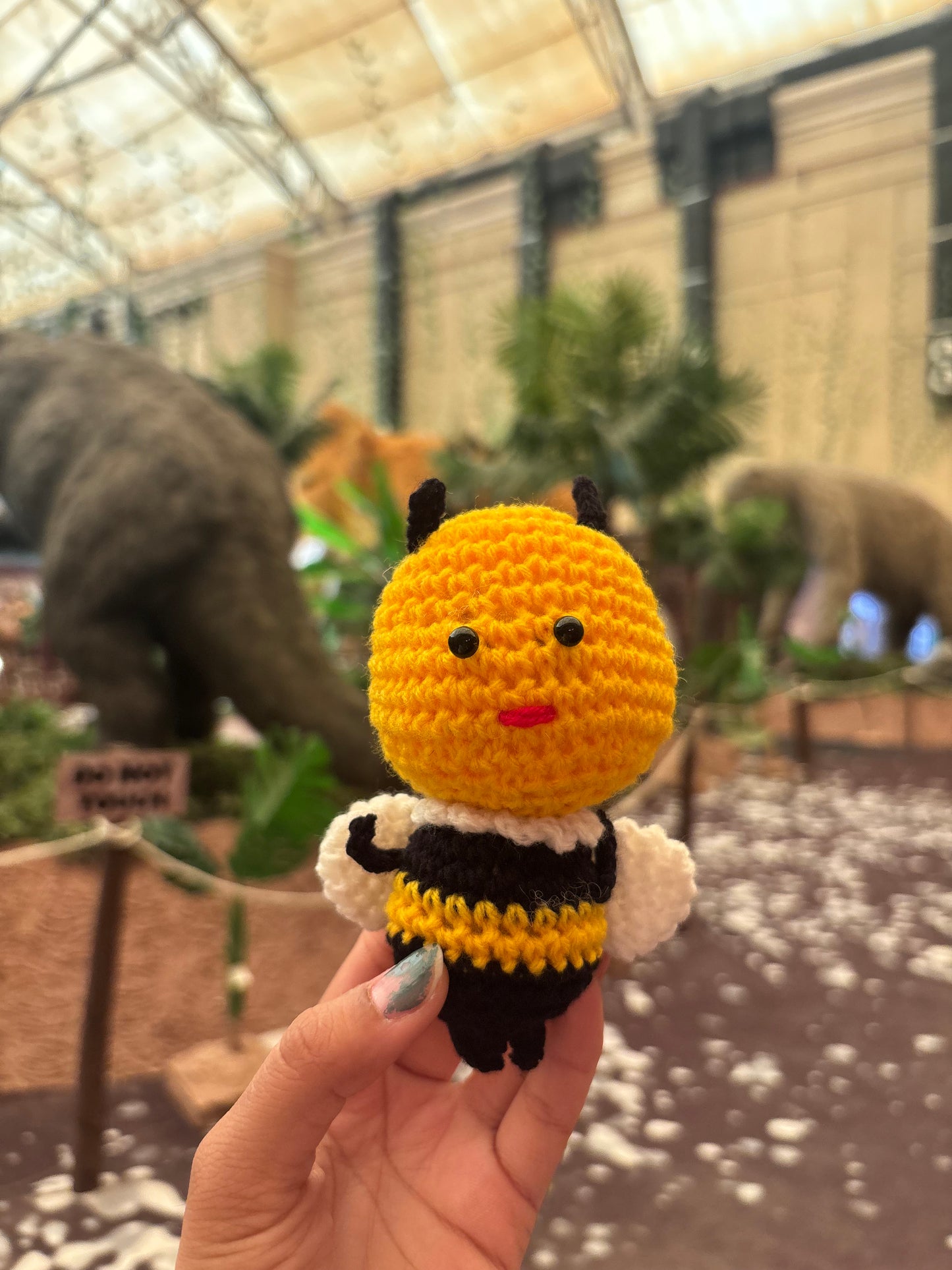 Crochet Soft Toy | Big Honeybee