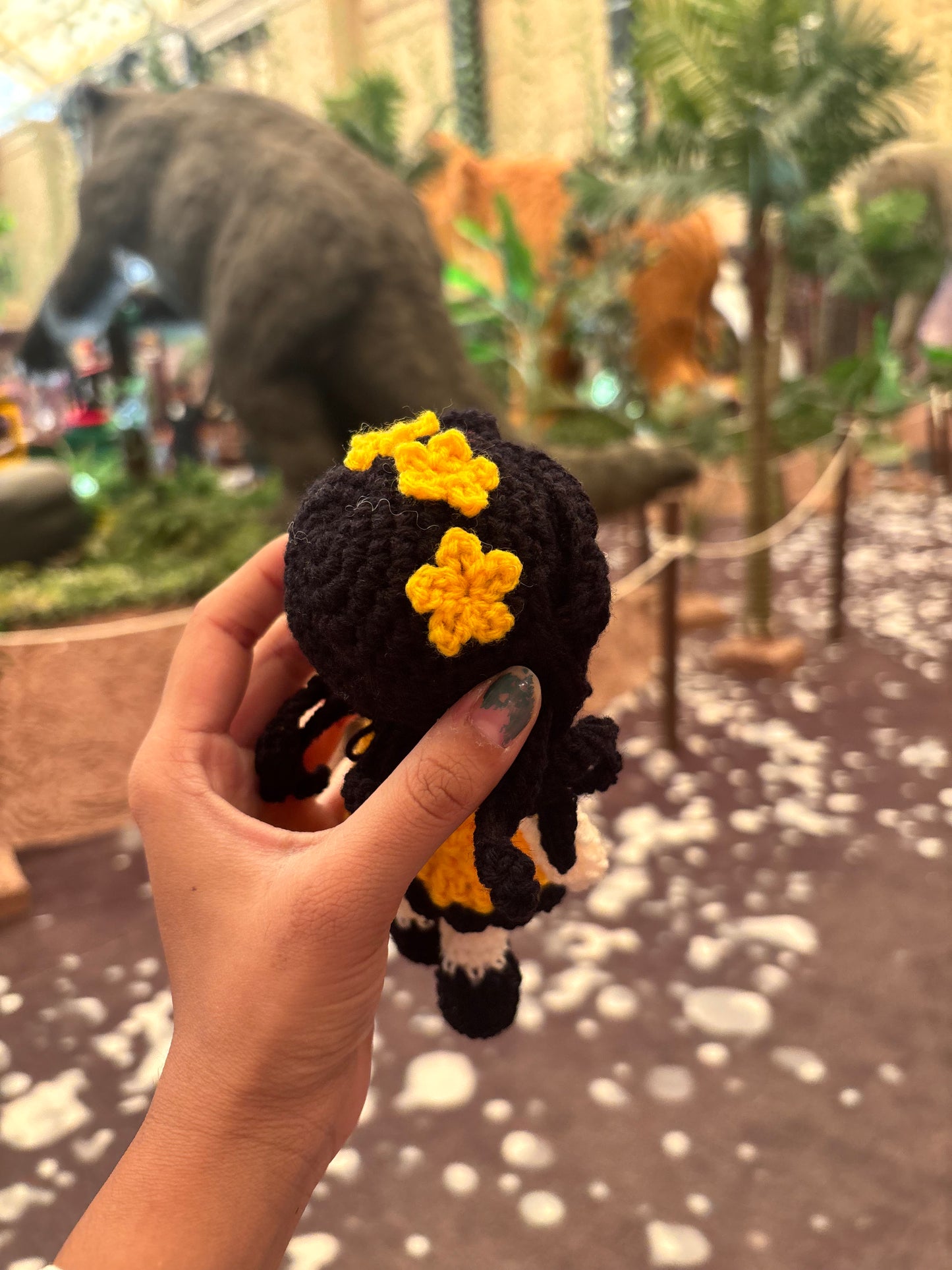 Crochet Soft Toy | Yellow Skirt Doll
