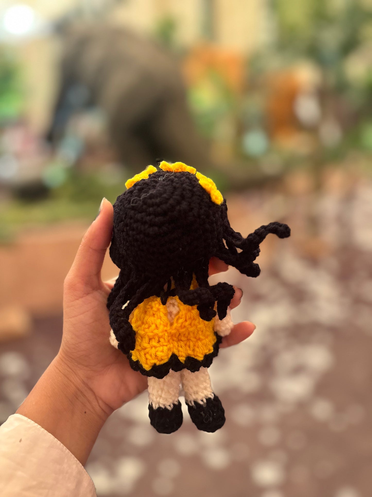 Crochet Soft Toy | Yellow Skirt Doll