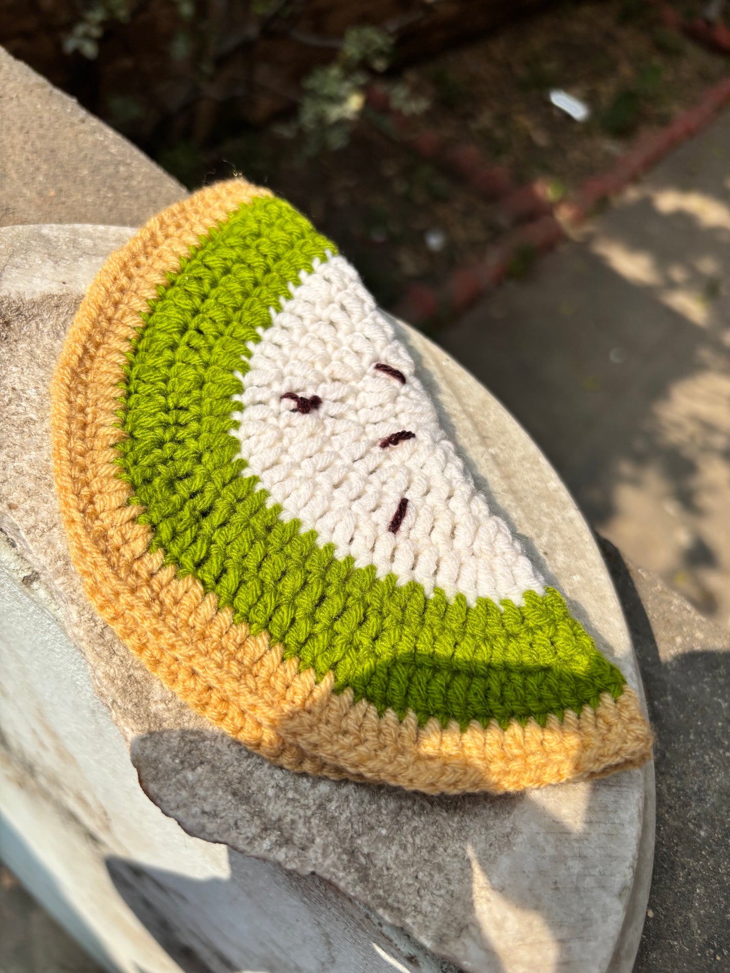 Crochet Sunglass Holder | Musk Melon Design