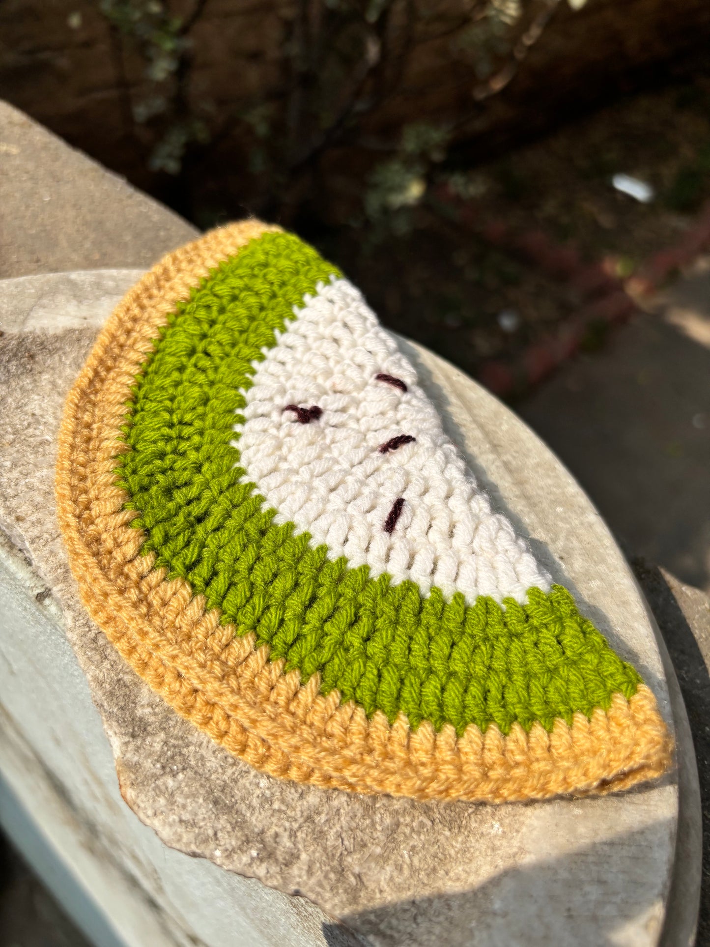 Crochet Sunglass Holder | Musk Melon Design
