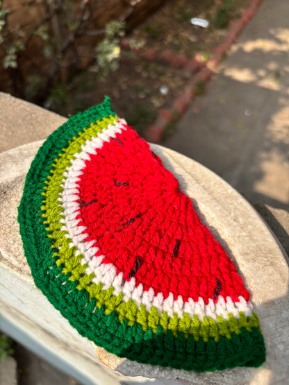 Crochet Sunglass Holder | Water Melon Design