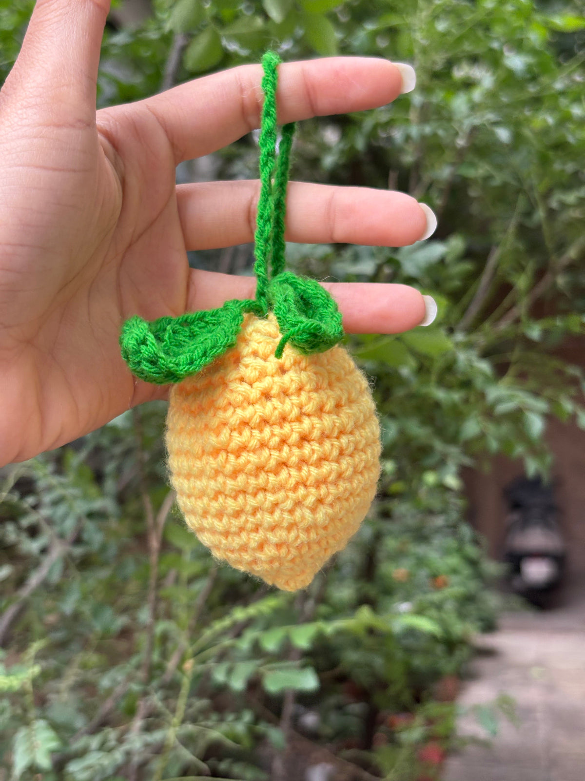 Crochet Charm Lemon