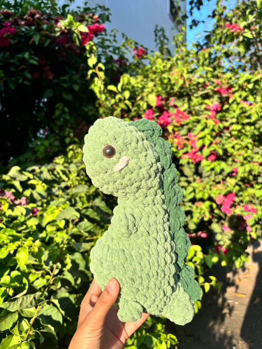 Crochet Plushie | Dinosaur Green