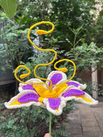 Crochet Flower | Rapunzel Lilly