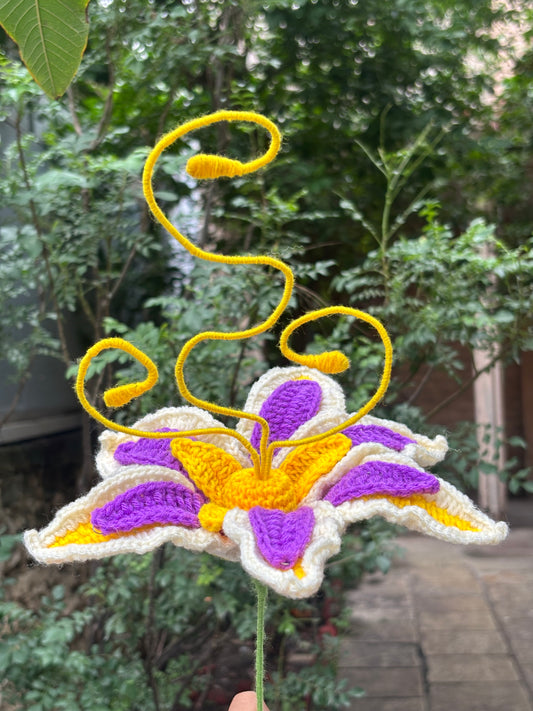 Crochet Flower | Rapunzel Lilly