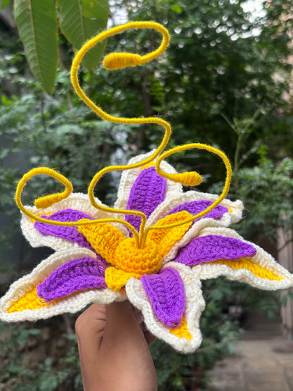 Crochet Flower | Rapunzel Lilly