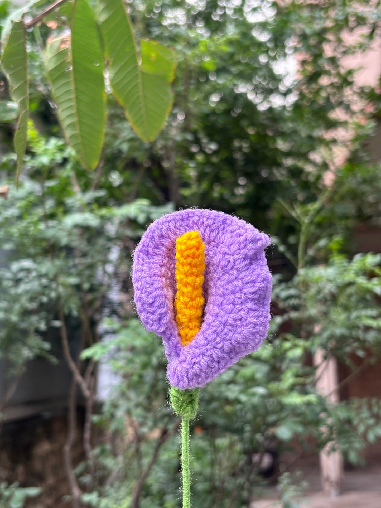 Crochet Flower | Calla Lilly | Lavender