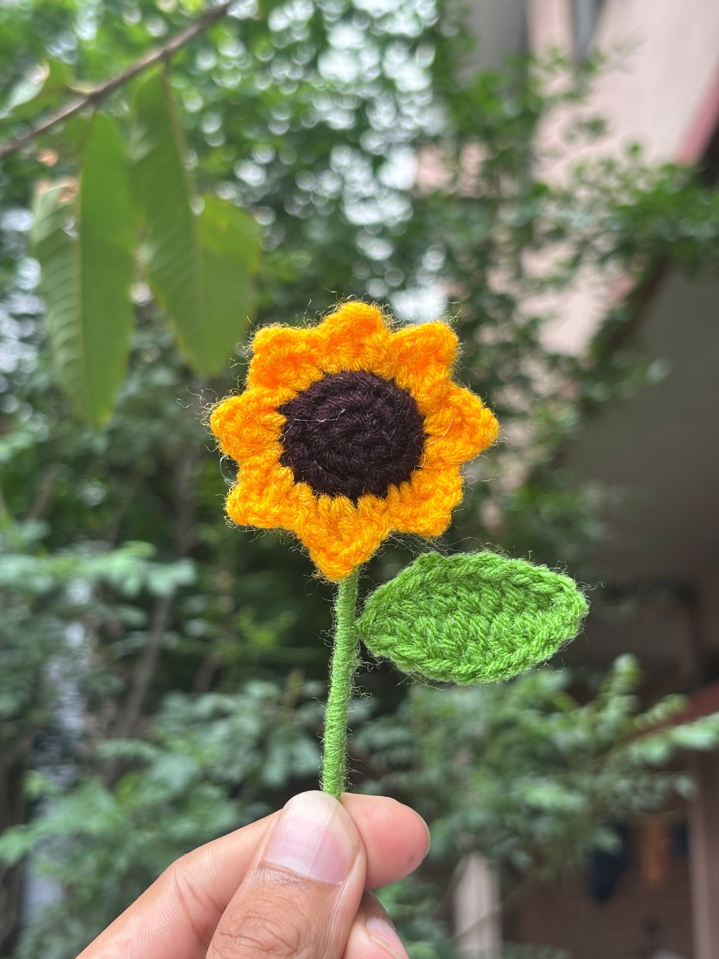 Crochet Mini Flower | Sunflower