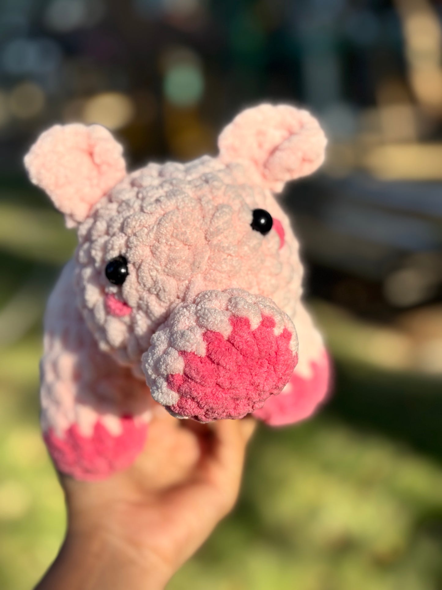 Crochet Plushie | Baby Pink Piggy