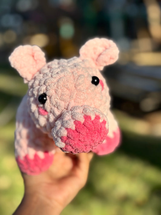 Crochet Plushie | Baby Pink Piggy