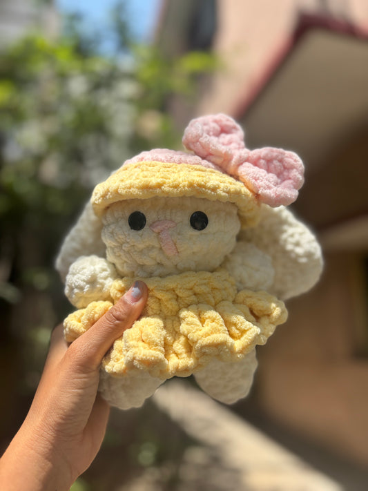 Crochet Plushie | Cute Bunny with Dress
