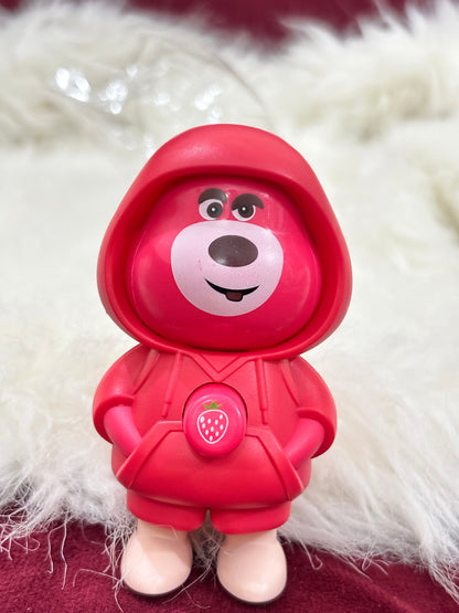 Face Changing Keychain Red
